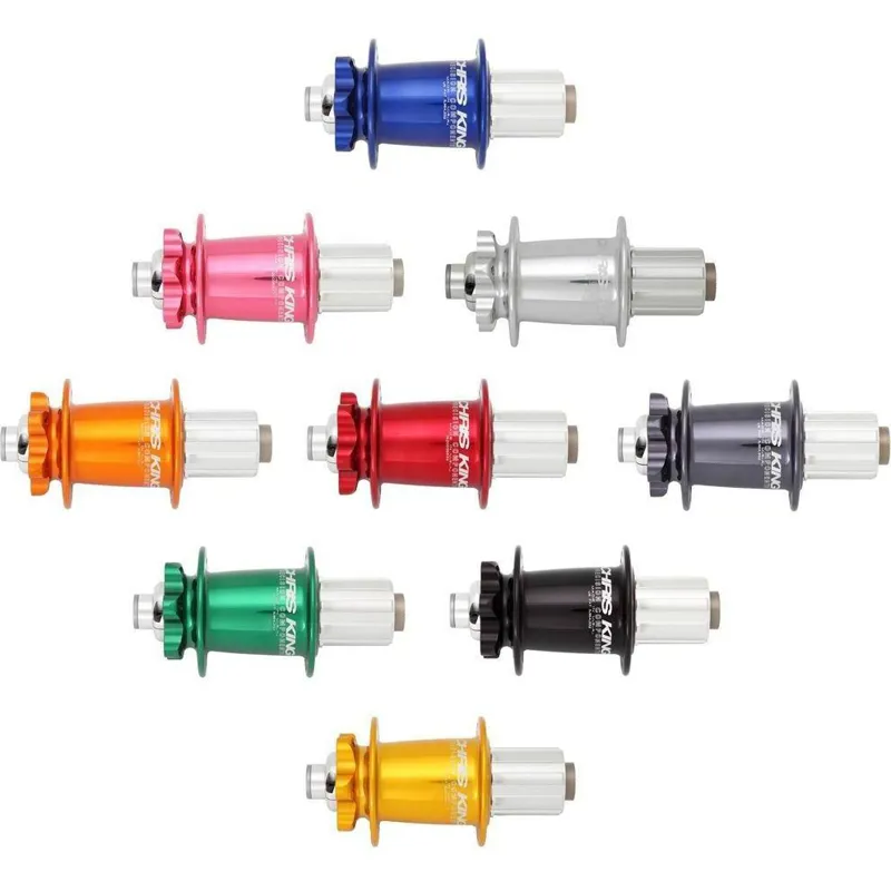 Chris King ISO Boost MTB Rear Hub 148 X 12 Thru Shimano Navy Silver Hardware 32h